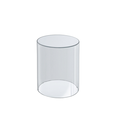 AZAR DISPLAYS 4"W x 8"H Clear Acrylic Cylinder 556408